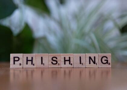 Phishing awareness concept representing fake crypto airdrop scams